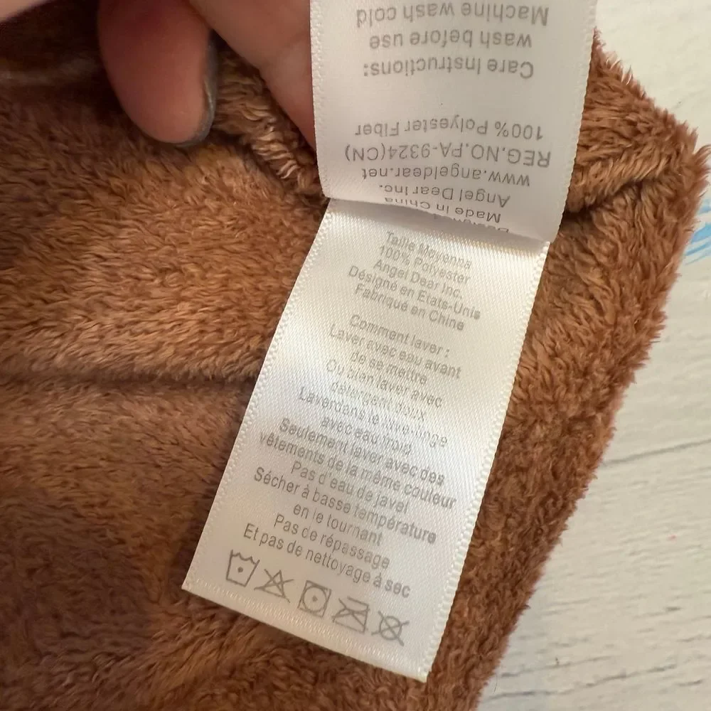 Angel Dear brown bison lovey‎ blanket